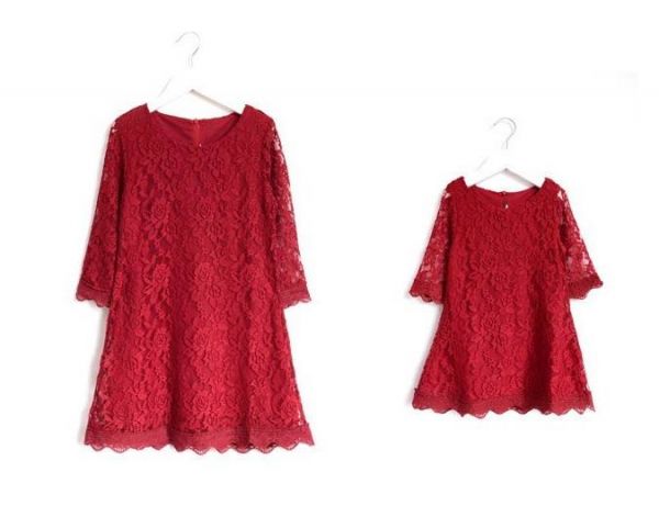 Vestido mãe e filha