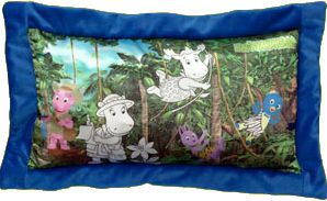 Almofada Backyardigans Pinte Azul -Butterfly