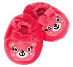 Pantufa Urso Feliz - Rosa - Zig Zig Zaa