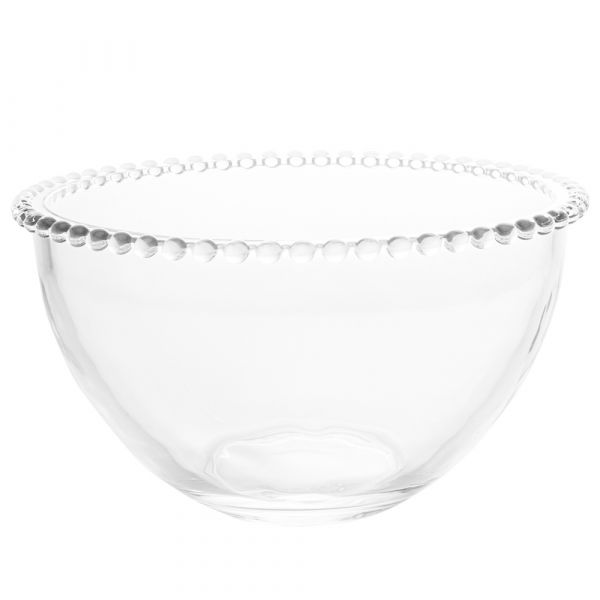 Saladeira Cristal Pearl 21x12cm