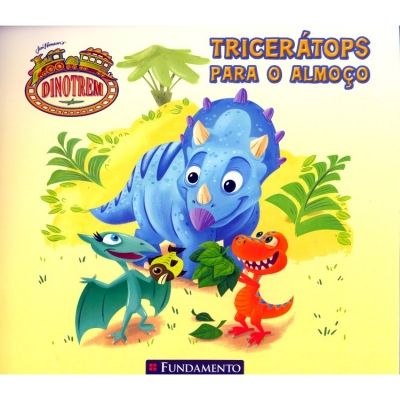 DINOTREM - TICERATOPS PARA O ALMOÇO