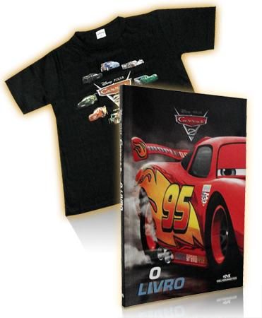 Carros 2 - o Livro - Acompanha Camiseta Exclusiva