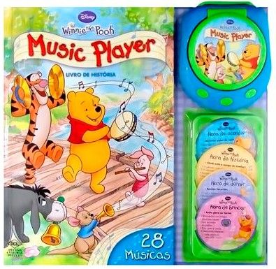 Livro Disney music player - Winnie the Pooh